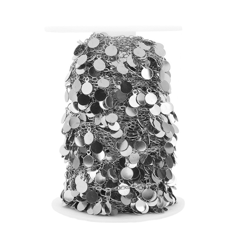 Body Jewelry - โซ่สแตนเลสแท้ 1 เมตร ขนาด 6 มม.