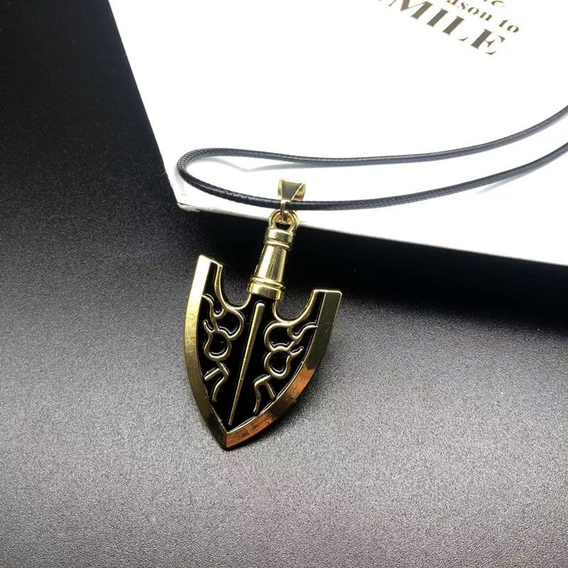 Anime Pendant Necklace - จ็อจโจ้ อะโดเวนเจอร์ส บิสเซอร์เร แอดเวนเจอร์ส สร้อยคอรูปลูกศร จี้รูปลูกศรสีทอง
