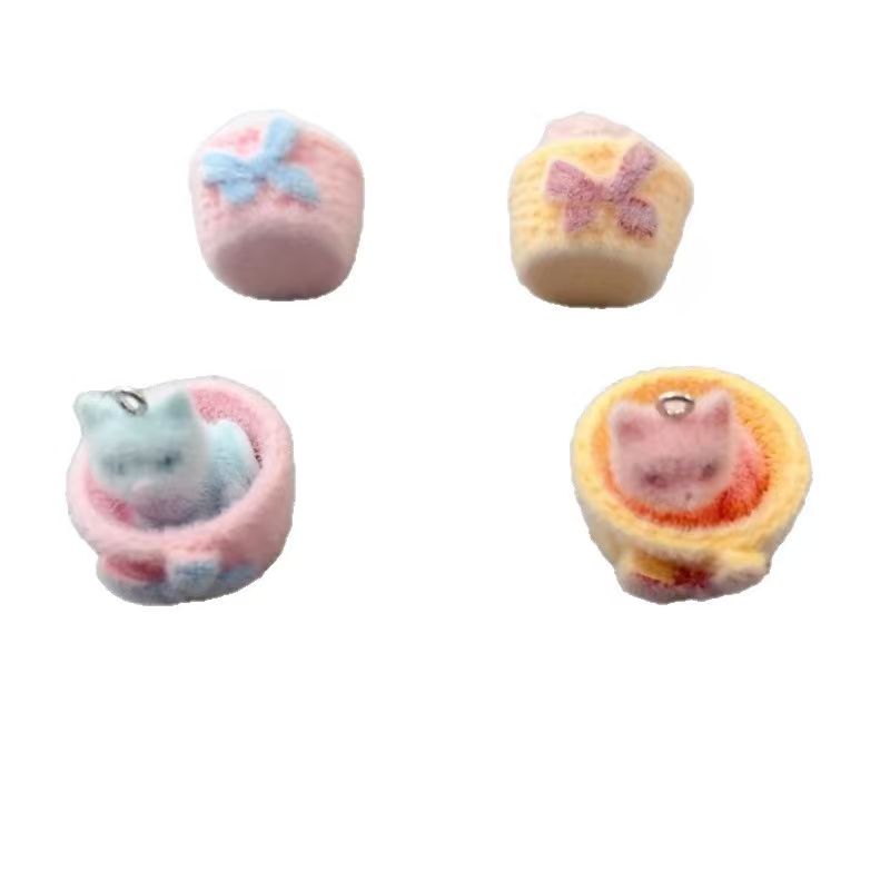 จี้แมวเรซิน 3D แบบนุ่ม 4 ชิ้น  - Earrings บทวิจารณ์และราคา