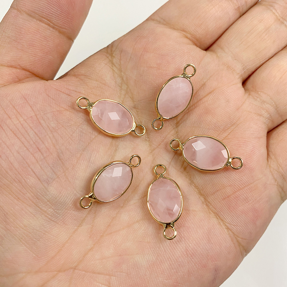 3ชิ้นจี้หินธรรมชาติเหลี่ยมเพชร - Crystal Pendant Necklace Natural Stone บทวิจารณ์และราคา
