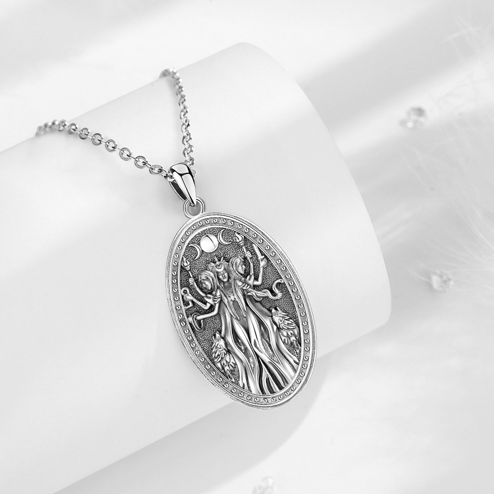 Eudora 925 เงินสเตอร์ลิง Tripl - 925 Sterling Silver Chain Necklace Men บทวิจารณ์และราคา