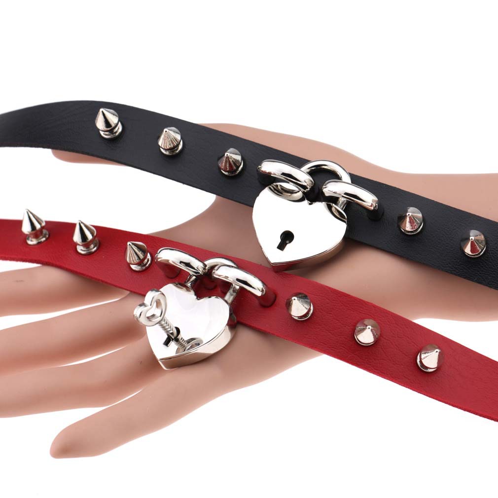 Punk Spike Choker สร้อยคอผู้หญ - Goth Punk Spike Choker บทวิจารณ์และราคา
