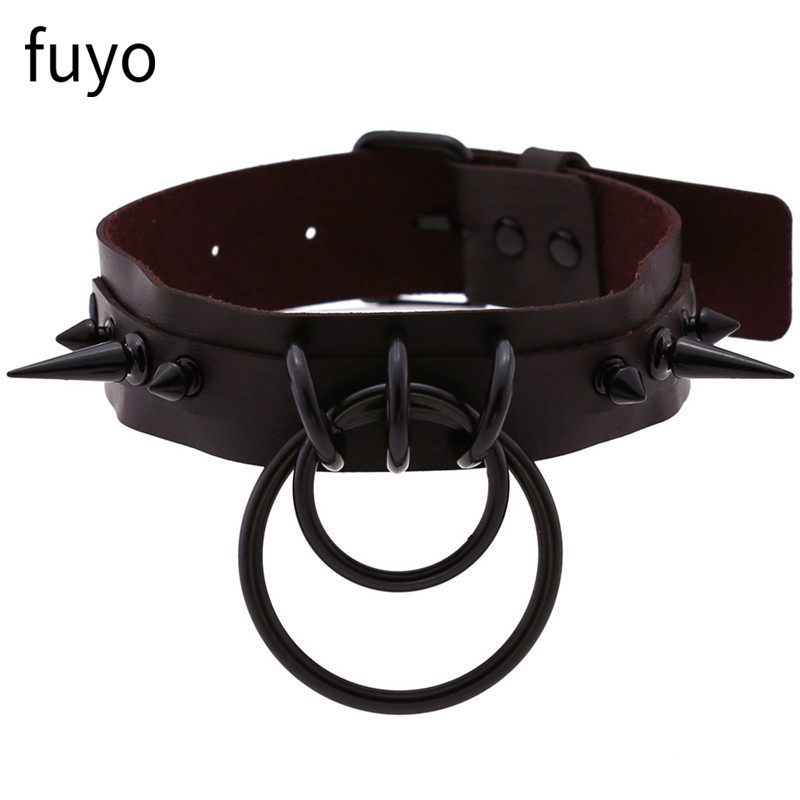 Punk Bells สีดํา Spike สร้อยคอ - Goth Punk Spike Choker บทวิจารณ์และราคา