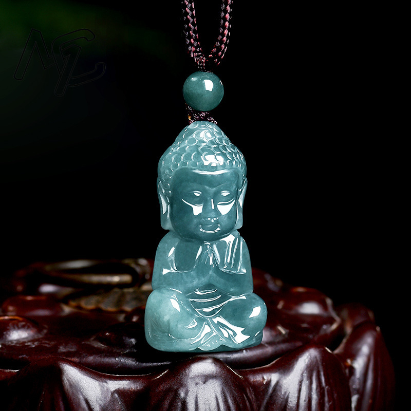 จี้สร้อยคอพระพุทธรูปแกะสลักจาก - Necklaces บทวิจารณ์และราคา