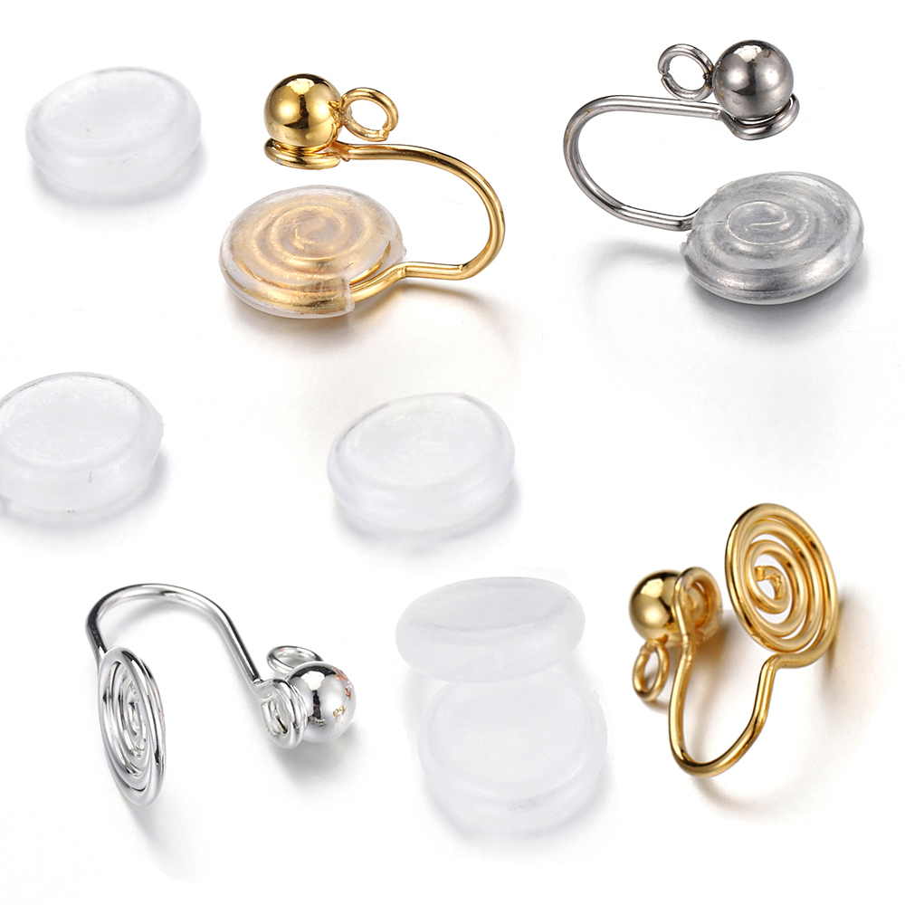 ต่างหูแบบหนีบสแตนเลส 10 ชิ้น แ - Body Jewelry บทวิจารณ์และราคา