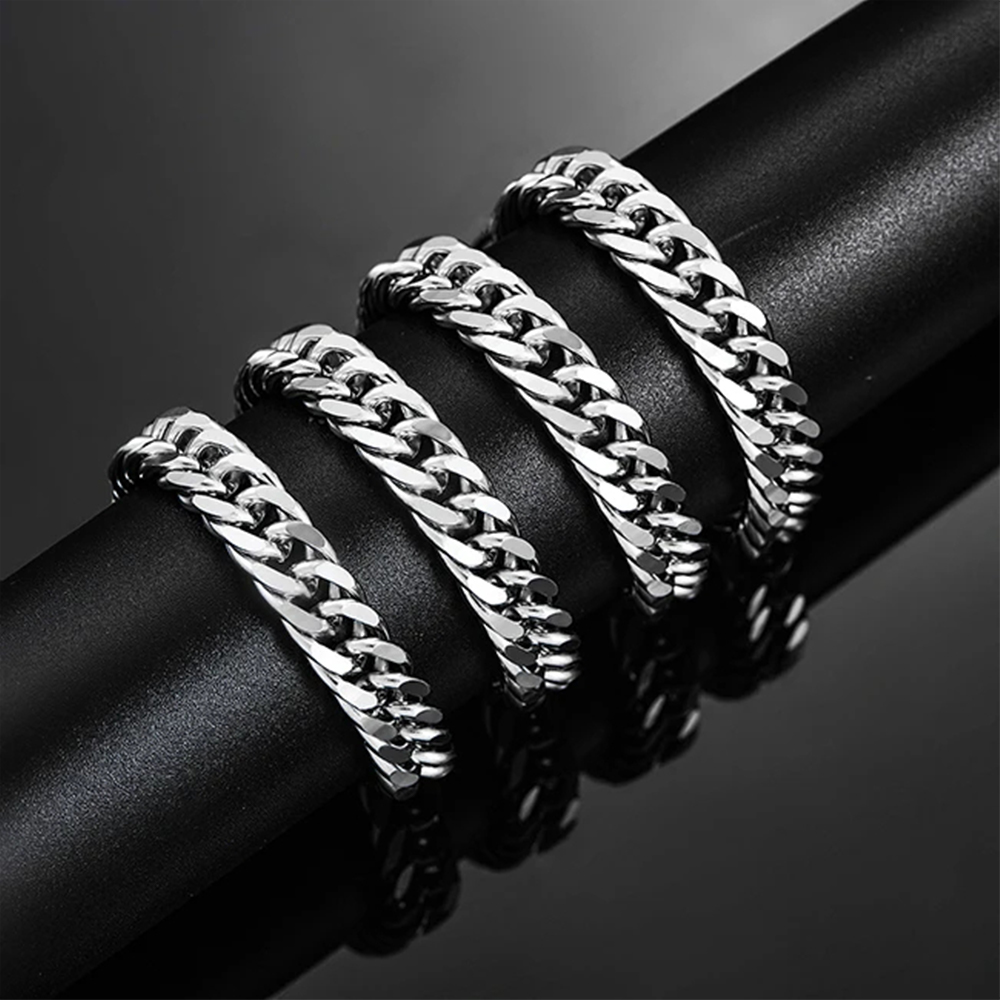 HIYEE 3 มม./4 มม./5 มม./6 มม./ - Cuban Link Chain 12Mm บทวิจารณ์และราคา