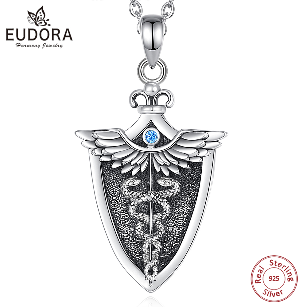 Eudora สร้อยคอคาดูเชียสเงินสเต - 925 Sterling Silver Chain Necklace Men บทวิจารณ์และราคา