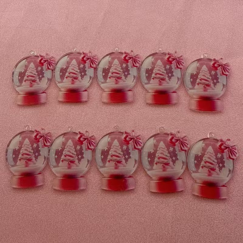 ต่างหูอะคริลิกทรงต้นคริสต์มาสพ - Earrings บทวิจารณ์และราคา