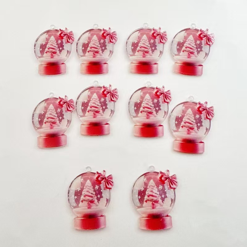 ต่างหูอะคริลิกทรงต้นคริสต์มาสพ - Earrings บทวิจารณ์และราคา