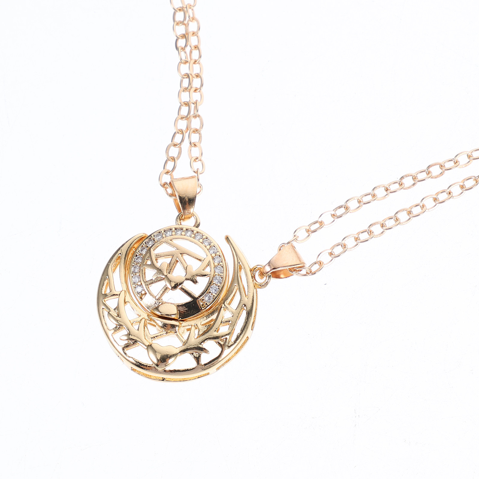 เครื่องประดับสำหรับผู้หญิง สร้ - Magnetic Couple Matching Necklaces บทวิจารณ์และราคา