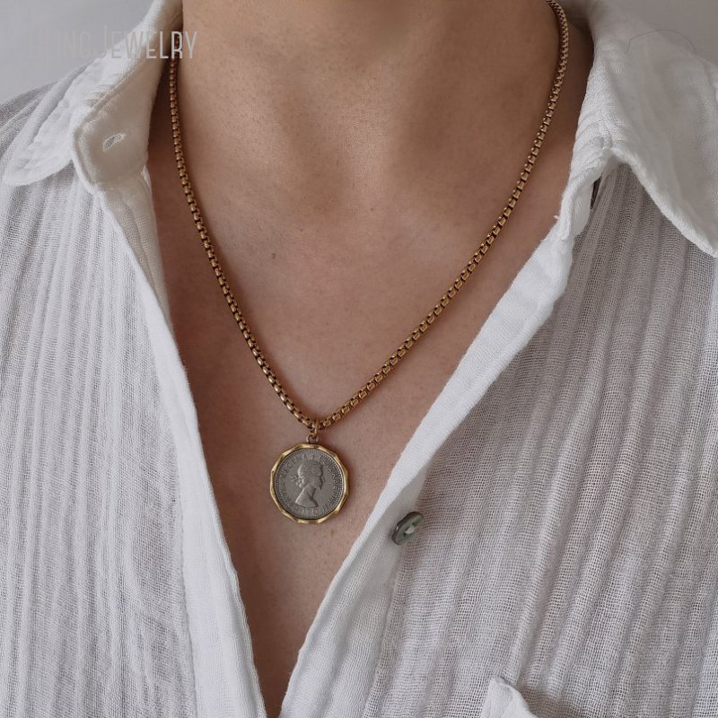 10pcs กันน้ําสแตนเลสสตีลกล่องเ - Cross Pendant Necklace Gold บทวิจารณ์และราคา