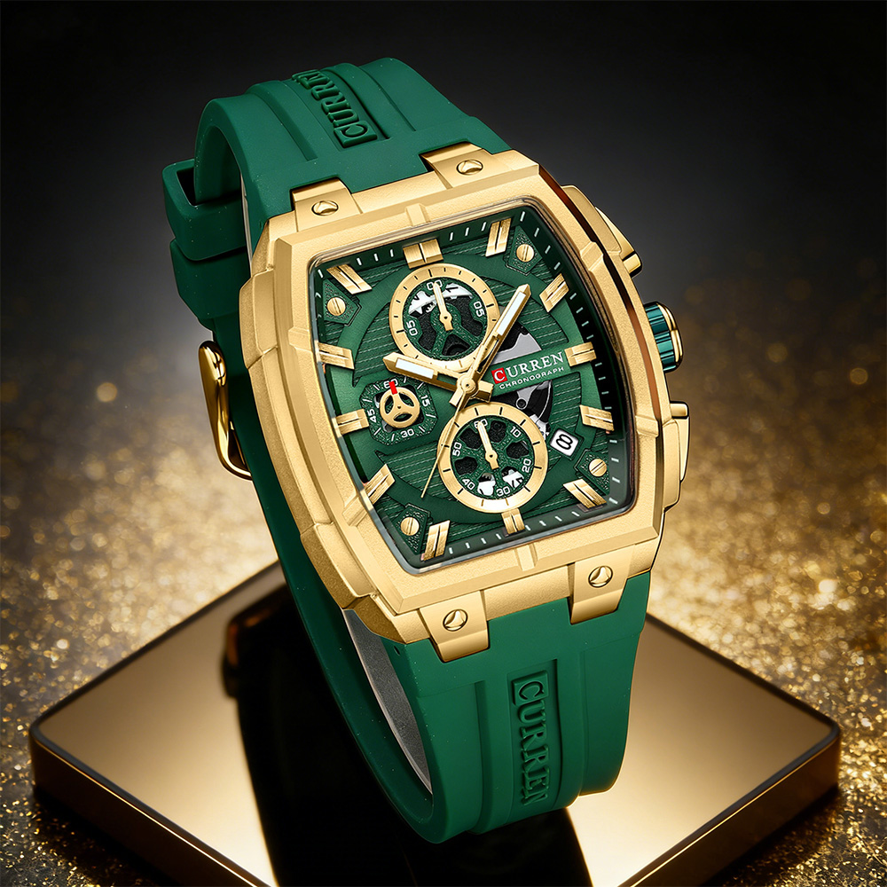 CURREN นาฬิกาวินเทจสุดหรูสำหรั - Watch Accessories บทวิจารณ์และราคา