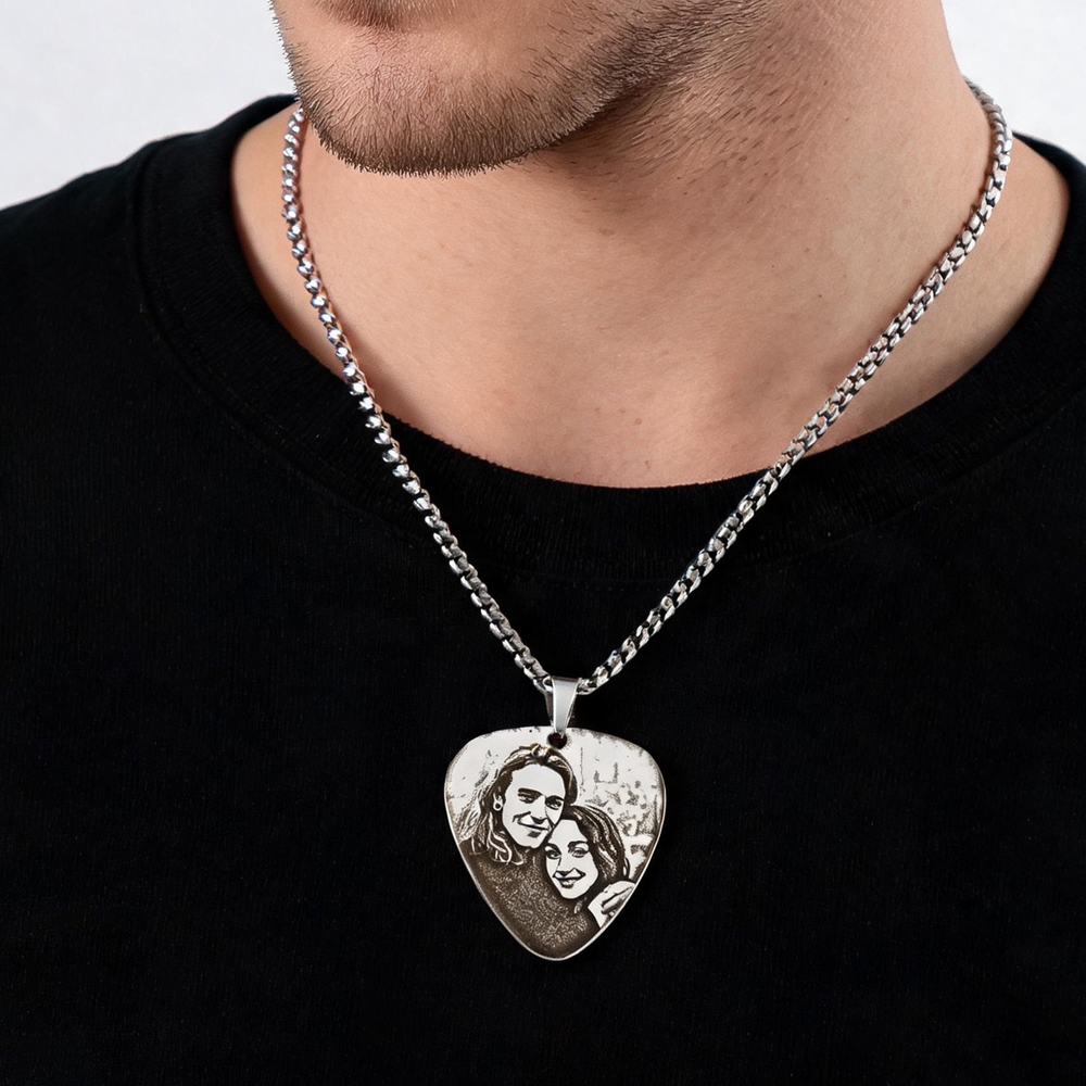 สร้อยคอจี้รูปคู่รักแบบปรับแต่ง - Custom Name Necklace Stainless Steel บทวิจารณ์และราคา