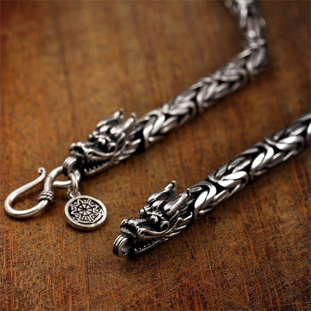OUYADI สร้อยคอแฟชั่นผู้ชายเงิน - 925 Sterling Silver Chain Necklace Men บทวิจารณ์และราคา