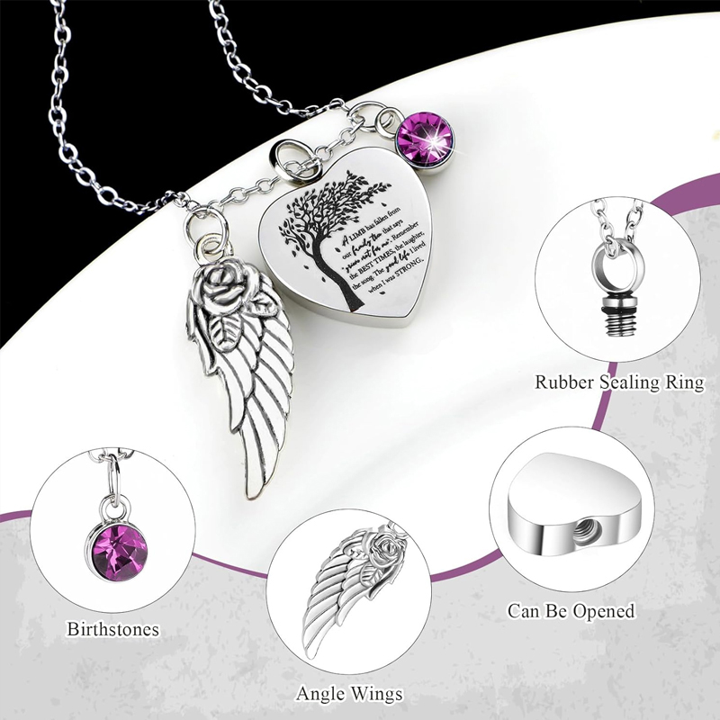สร้อยคอจี้รูปทรงต่างๆ สำหรับใส - Heart Locket Necklace Photo บทวิจารณ์และราคา