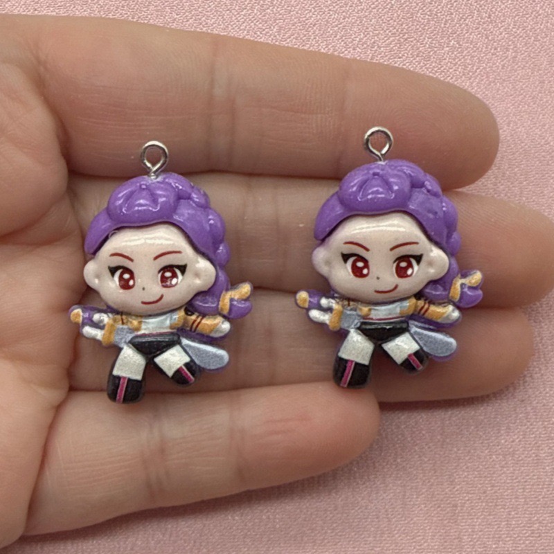 จี้การ์ตูนเรซิ่น 10 ชิ้น, ต่าง - Earrings บทวิจารณ์และราคา