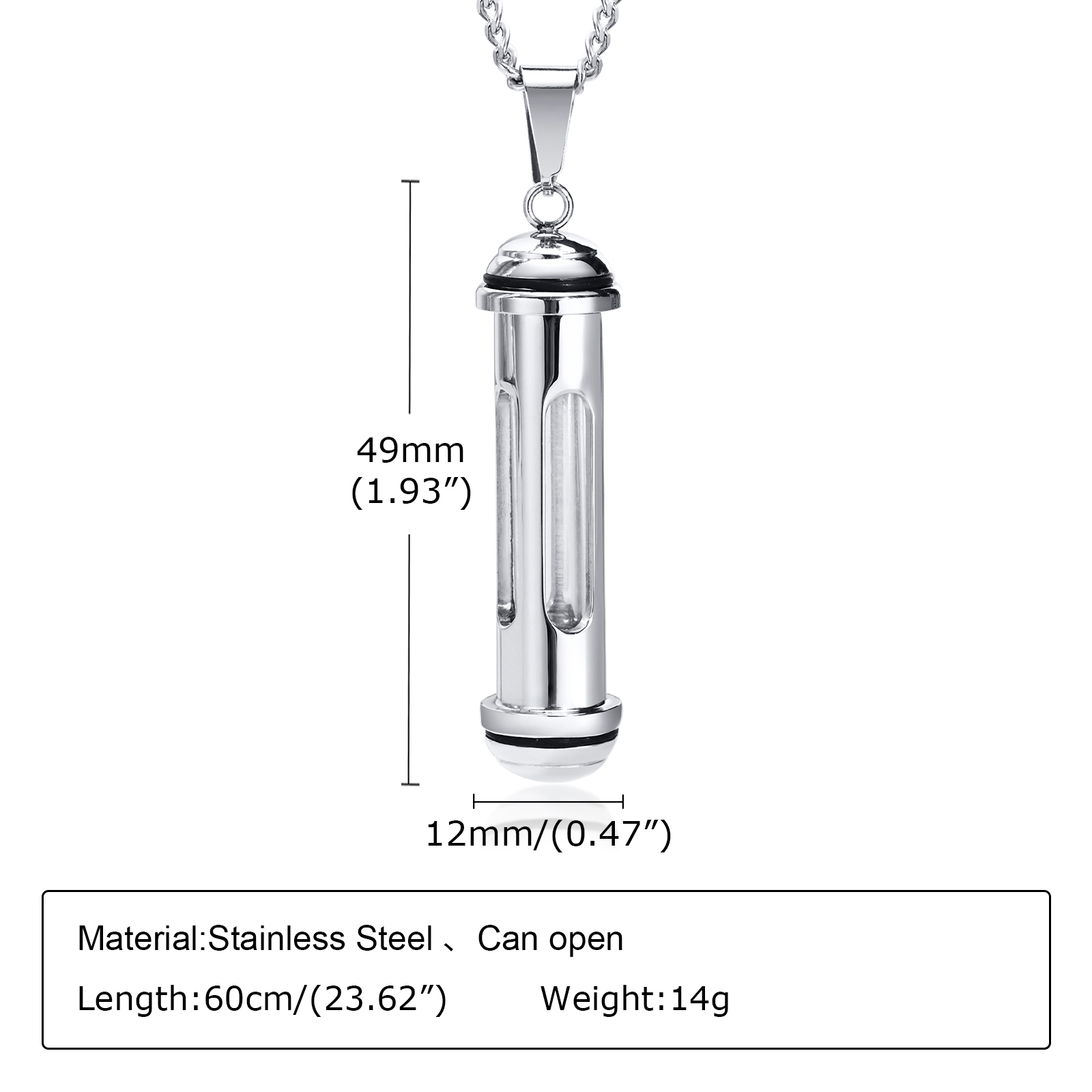Vnox สแตนเลสสตีลสร้อยคอ,สีดำ S - Cuban Link Chain 12Mm บทวิจารณ์และราคา