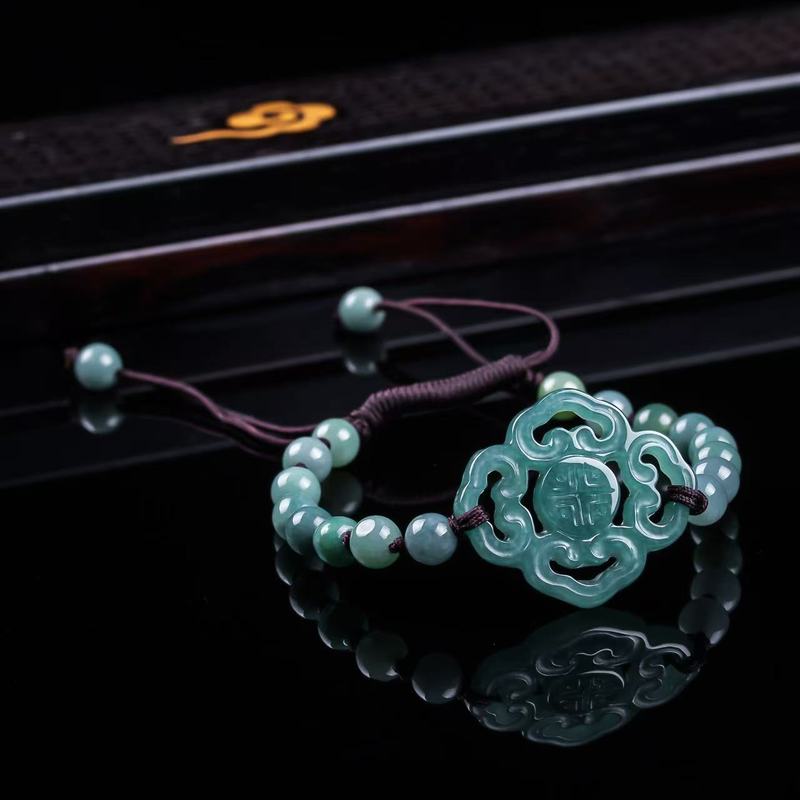 กำไลหยกแท้เกรด A ดีไซน์ดั้งเดิ - Bracelets บทวิจารณ์และราคา