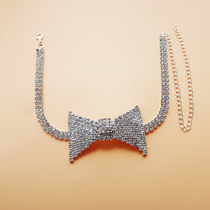 สร้อยคอแฟชั่นแบบโซ่ผูกโบว์ประด - Body Jewelry บทวิจารณ์และราคา