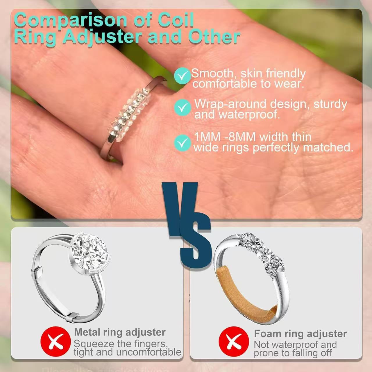 ชุดเครื่องมือปรับขนาดแหวนแบบสป - Rings บทวิจารณ์และราคา
