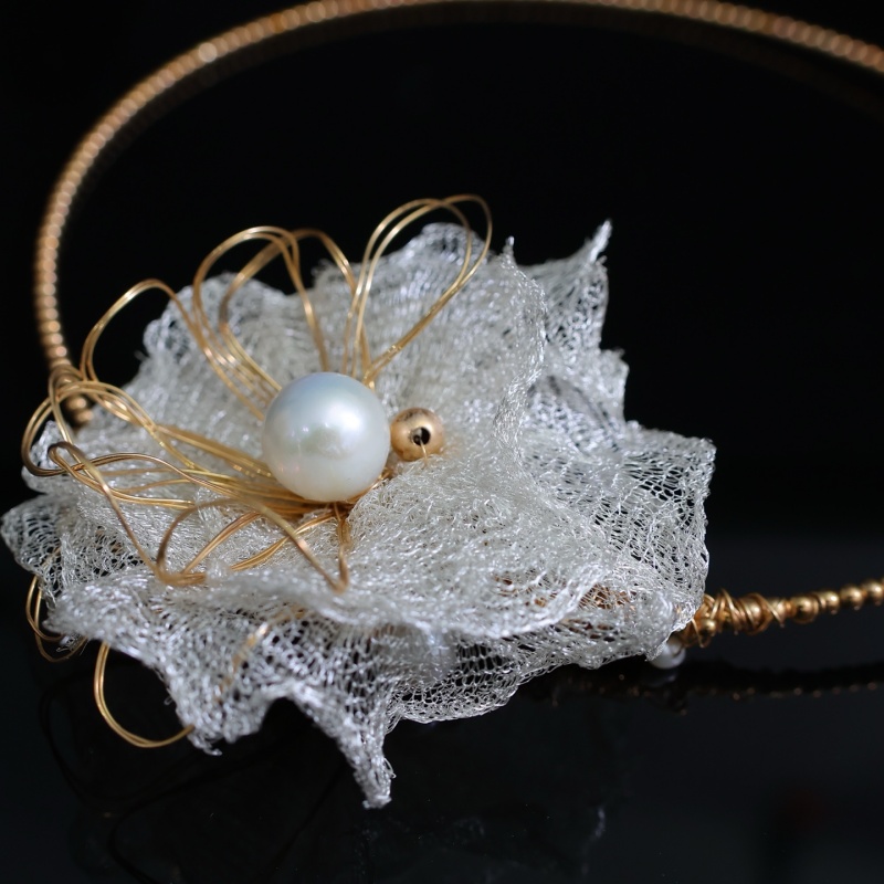 สร้อยคอแฟชั่นผู้หญิงสไตล์วินเท - Pearl Choker Necklace Vintage บทวิจารณ์และราคา