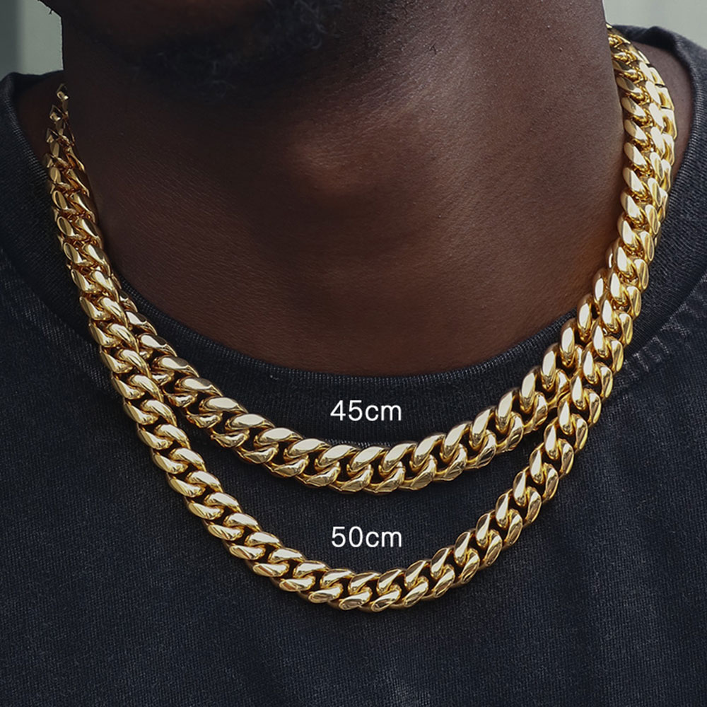 6 มม./8 มม./10 มม./12 มม.Hip-H - Cuban Link Chain 12Mm บทวิจารณ์และราคา
