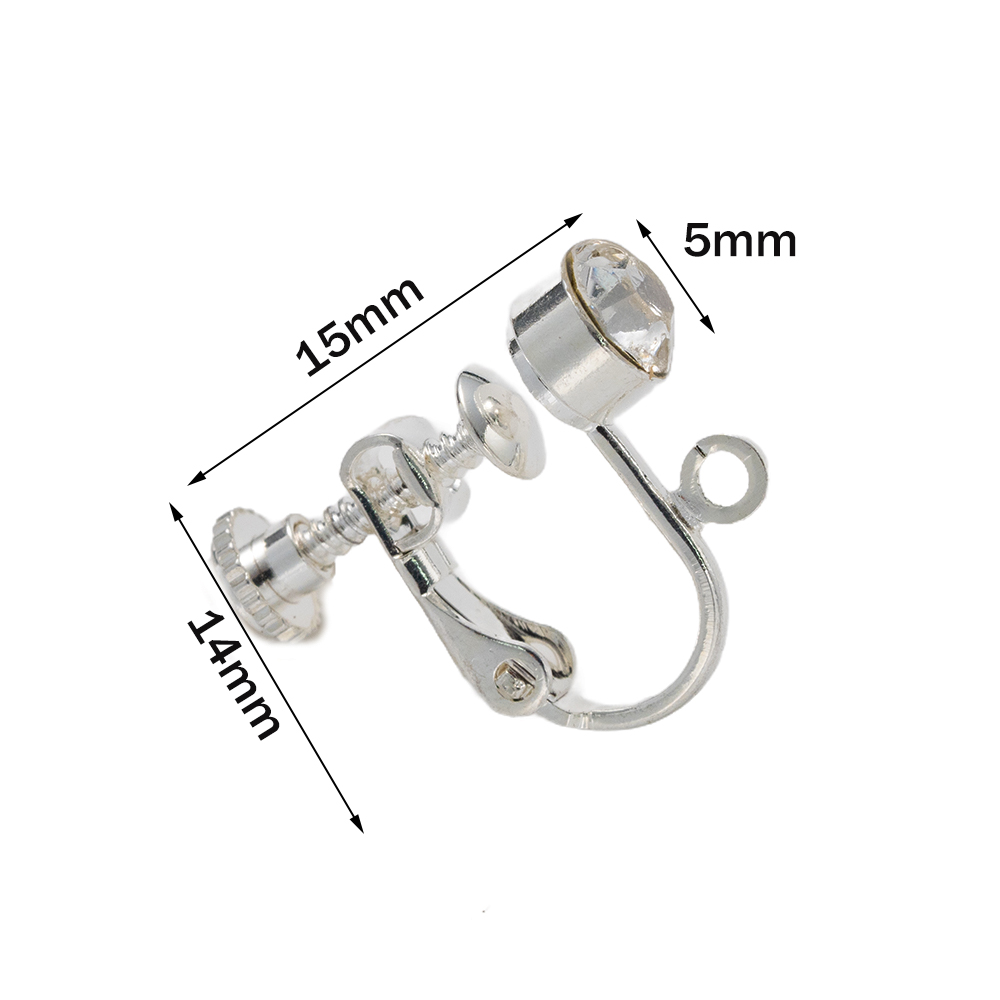ตัวแปลงต่างหูแบบหนีบทำจากทองเห - Body Jewelry บทวิจารณ์และราคา