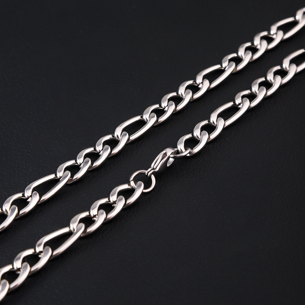 HNSP 316L สแตนเลส Figaro สําหร - Cuban Link Chain 12Mm บทวิจารณ์และราคา