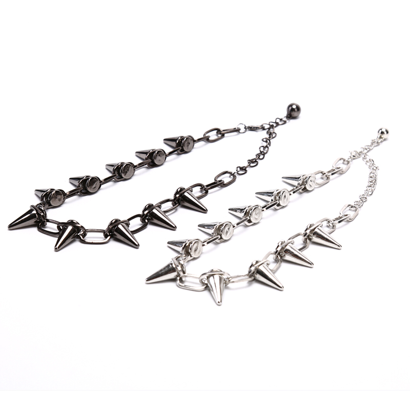 ใหม่โชคเกอร์ Punk Goth แฮนด์เม - Goth Punk Spike Choker บทวิจารณ์และราคา