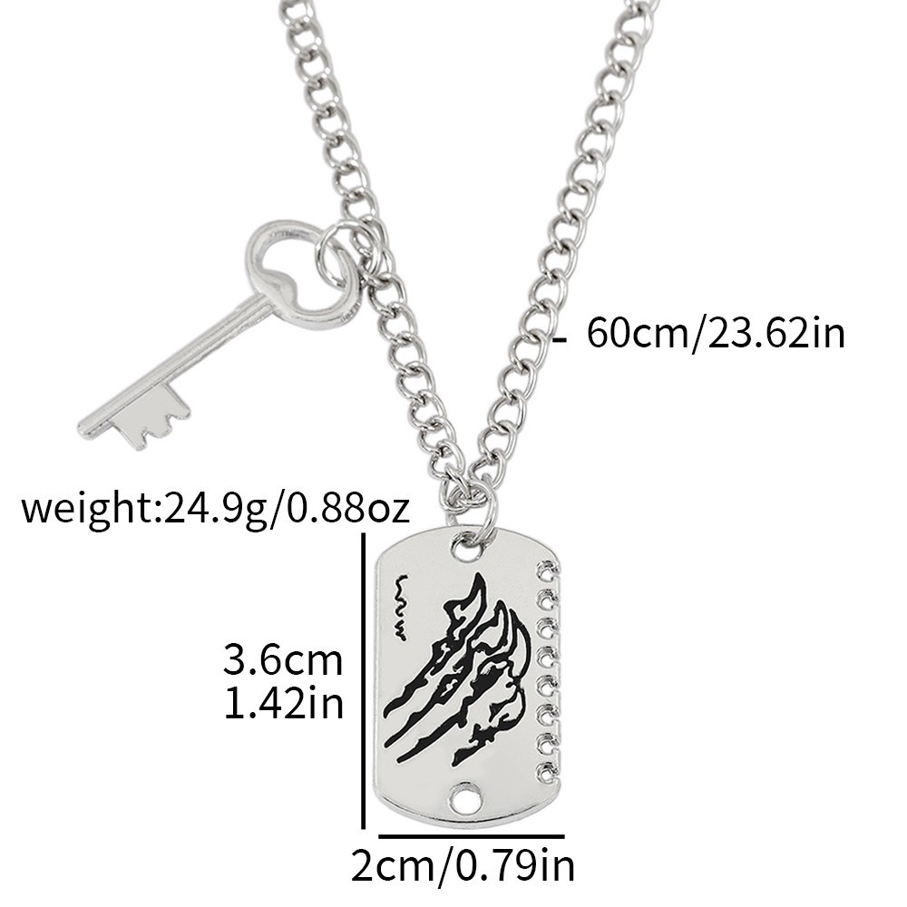สร้อยคอแฟชั่นคู่รัก Love and D - Anime Pendant Necklace บทวิจารณ์และราคา