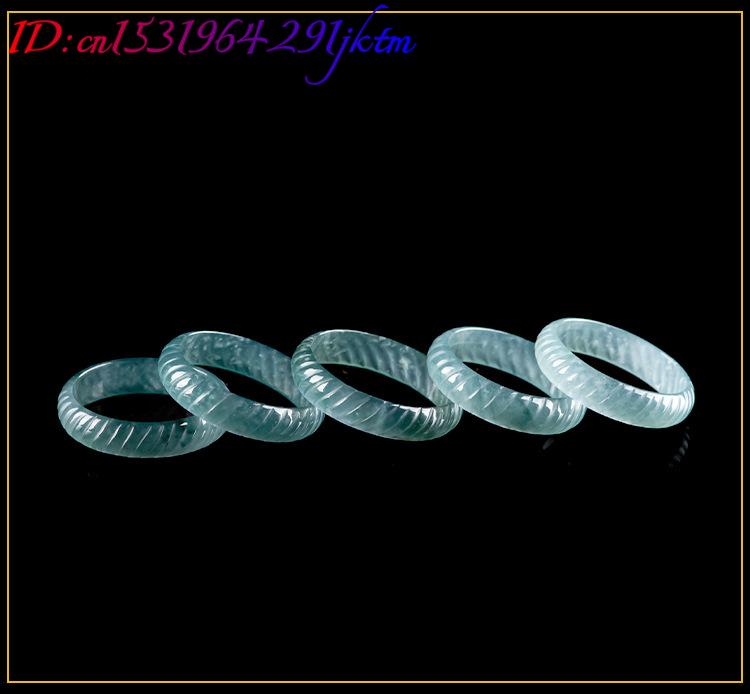 แหวนหยกพม่าแท้สีน้ำเงิน หรูหรา - Rings บทวิจารณ์และราคา
