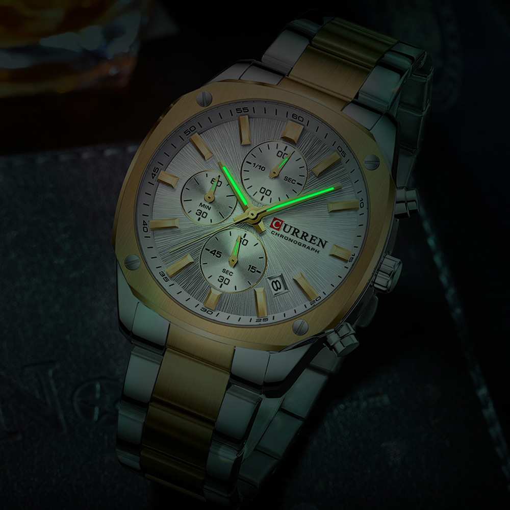 CURREN นาฬิกาสปอร์ตสำหรับผู้ชา - Watch Accessories บทวิจารณ์และราคา