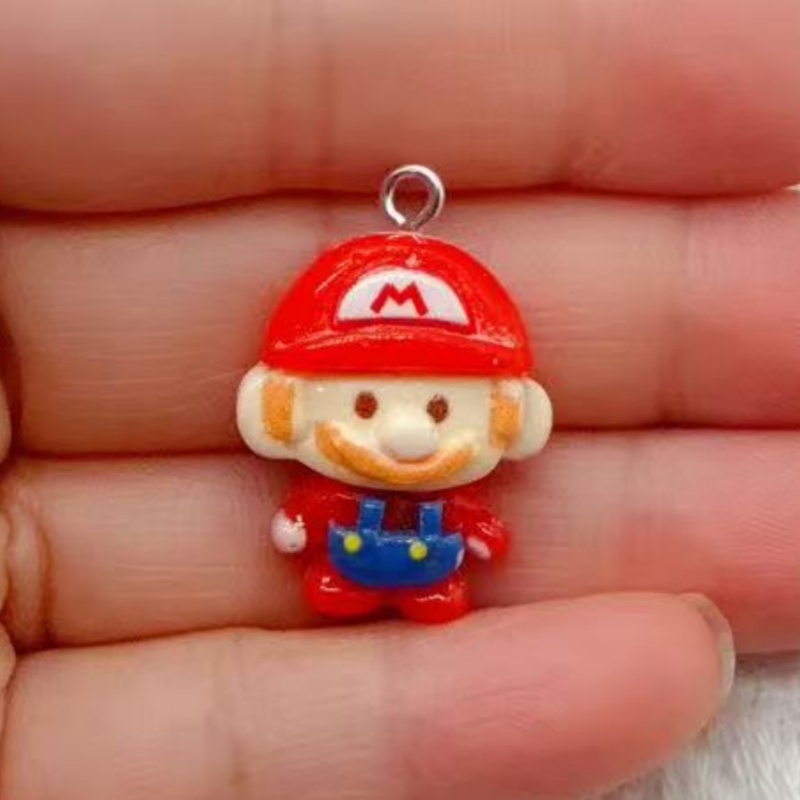 จี้การ์ตูนเรซิน 10 ชิ้น, อุปกร - Earrings บทวิจารณ์และราคา
