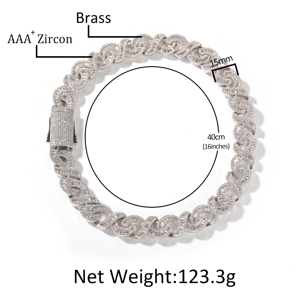 BLING KING 15Mm Infinity Cuban - Cuban Link Chain 12Mm บทวิจารณ์และราคา