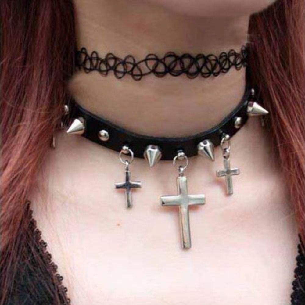 สร้อยโชคเกอร์ลาย kalung benang - Pearl Choker Necklace Vintage บทวิจารณ์และราคา