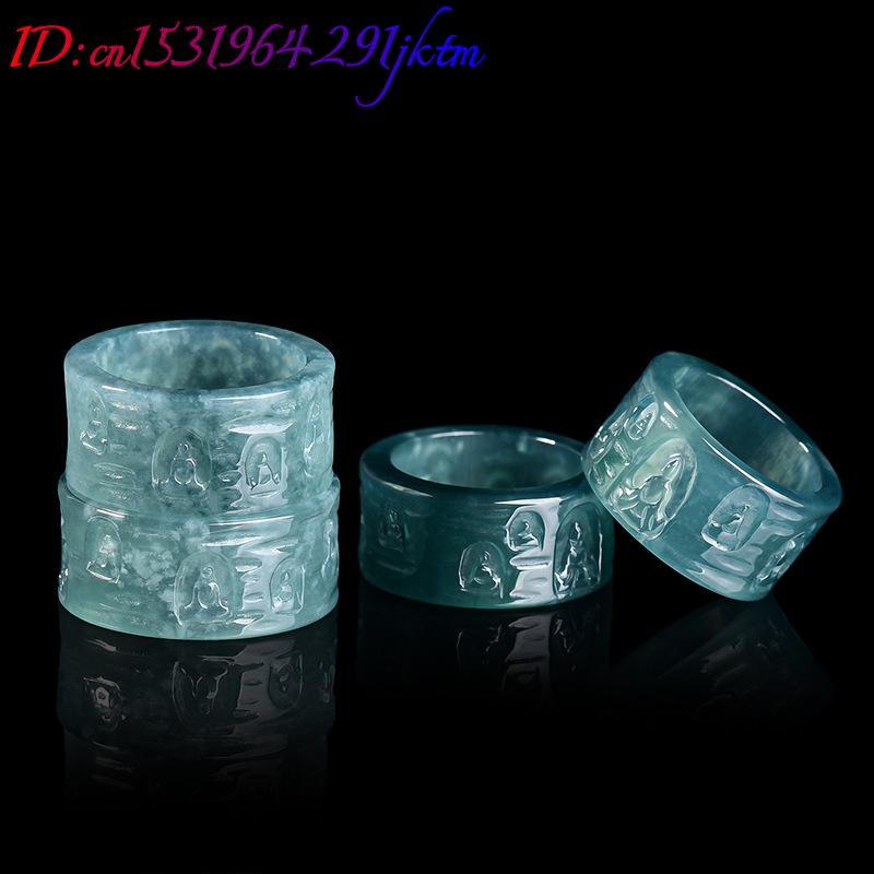 แหวนหยกพม่าธรรมชาติ พระพุทธรูป - Rings บทวิจารณ์และราคา