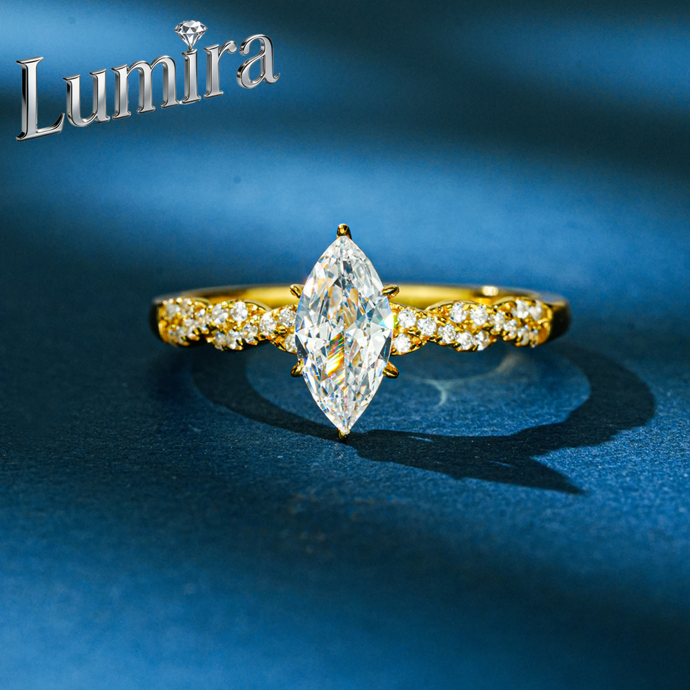 แหวนหมั้น Lumira ทองคำ 18K แท้ - Moissanite Engagement Ring 1 Carat บทวิจารณ์และราคา
