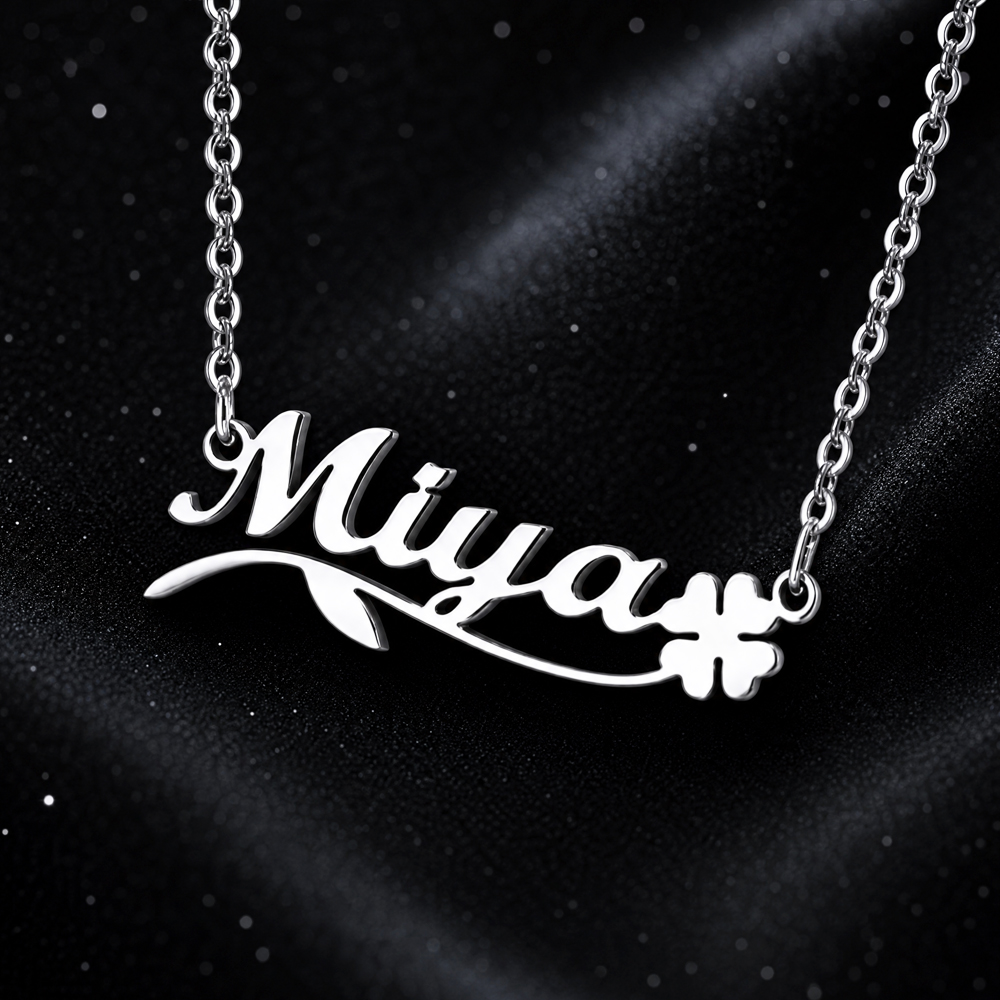 สร้อยคอชื่อผีเสื้อแบบกำหนดเองส - Custom Name Necklace Stainless Steel บทวิจารณ์และราคา