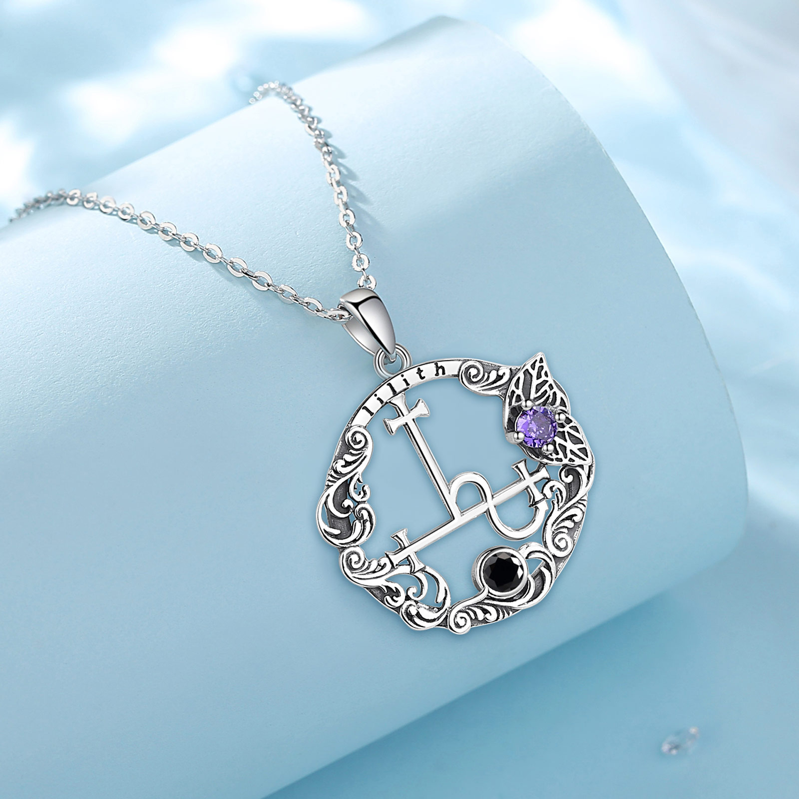 Eudora 925 เงินสเตอร์ลิง Lilit - 925 Sterling Silver Chain Necklace Men บทวิจารณ์และราคา