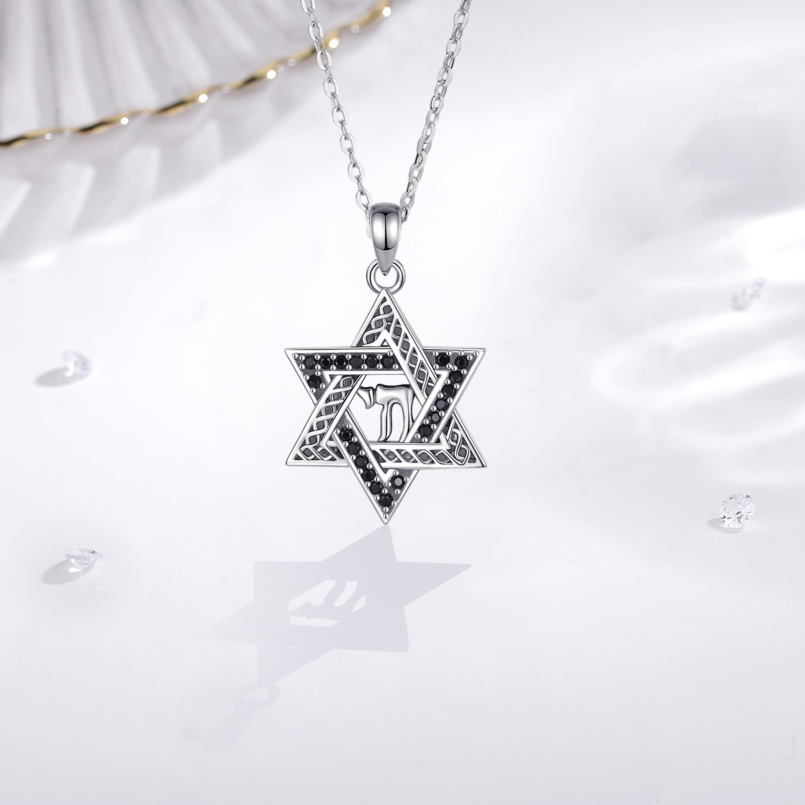 Eudora 925จี้ดาวสีเงินสเตอร์ลิ - 925 Sterling Silver Chain Necklace Men บทวิจารณ์และราคา